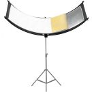 Caruba Curved Face Reflector Pro Kit - 180cm X 65cm