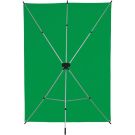 Westcott X-Drop Wrinkle-Resistant Backdrop Kit - Green Scree