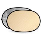 Godox Soft Gold & Silver Reflector Disc - 100x150cm