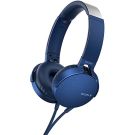 Sony Extrabass Wired Headph w/ Remote Mic (Blue)