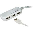 Aten Actieve USB 2.0 Extension Cable USB A Male - 4X USB-Hub