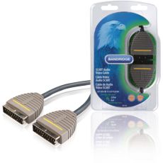 Bandridge Scart Cable Scart Male - Scart Male 2.00 M Blue