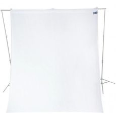 Westcott Wrinkle-Resistant 2,7 x 3m High-Key White Backdrop