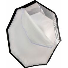 Caruba Quick Assembly Matte Silver Round Softbox 95cm