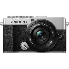 Olympus E-P7 Silver / Black + EZ-M14-42EZ